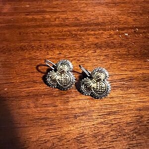 Disney Minnie Mouse Gold and Silver Earrings